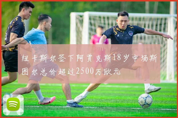 纽卡斯尔签下阿贾克斯18岁中场斯图尔总价超过2500万欧元