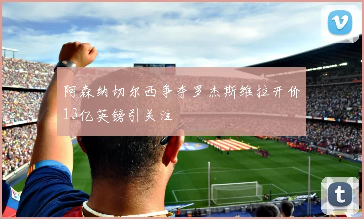 阿森纳切尔西争夺罗杰斯维拉开价13亿英镑引关注